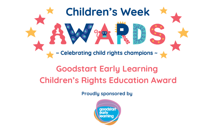 2025 Goodstart Childrens Rights Education Award