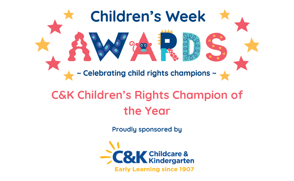 Finalists for the 2025 C&K Children’s Rights Champion of the Year