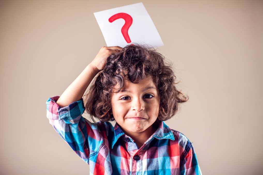 Child with a Question Mark