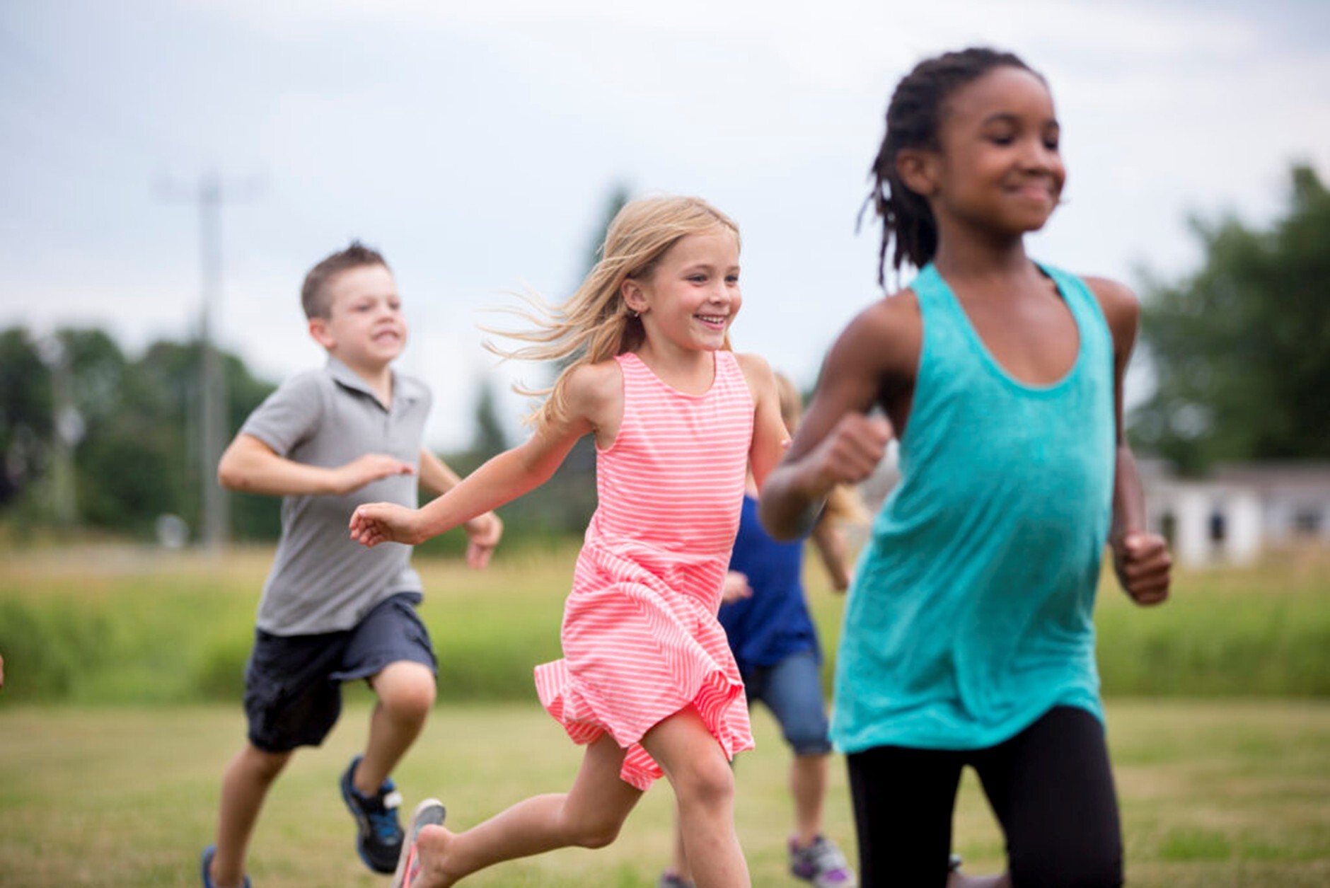 Children Running