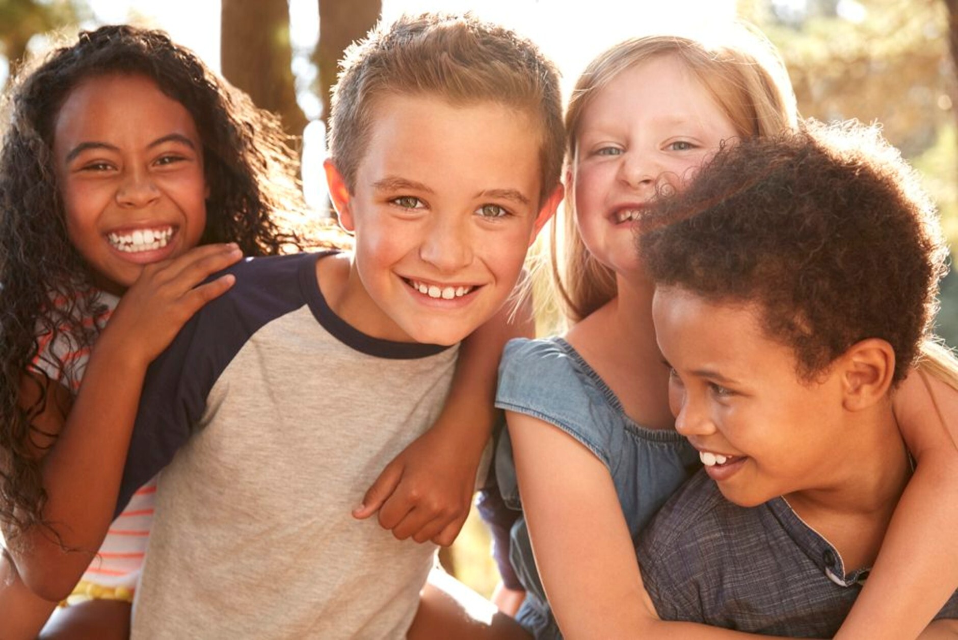 Children outdoors