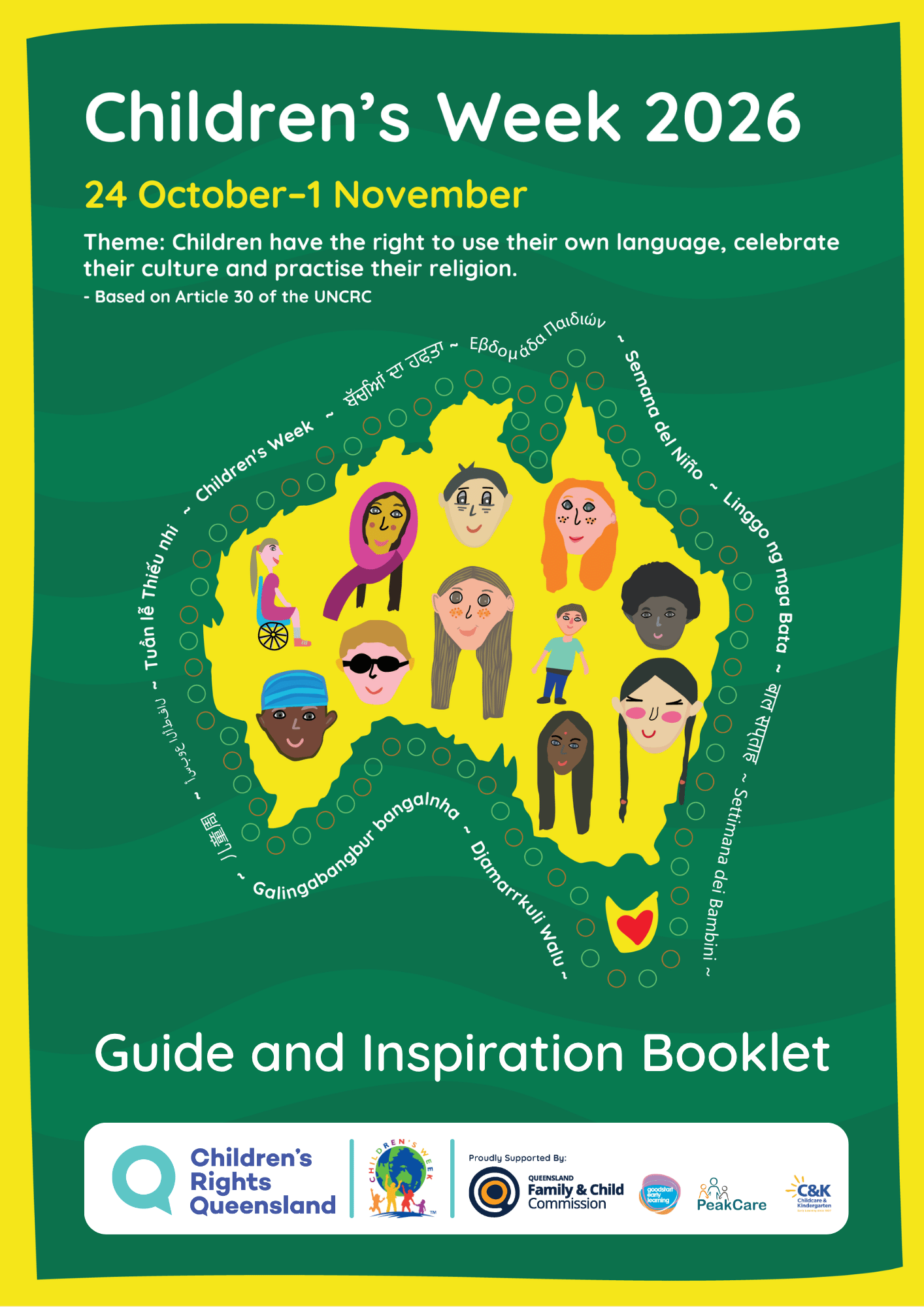 Children's Week Booklet