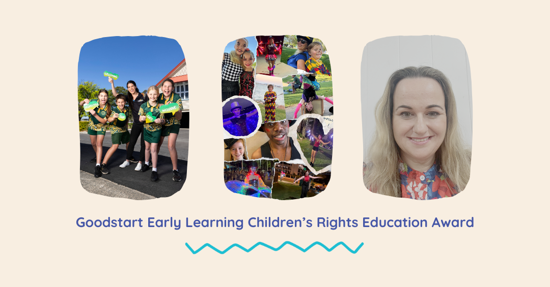 Finalists for the 2025 Goodstart Children’s Rights Education Award