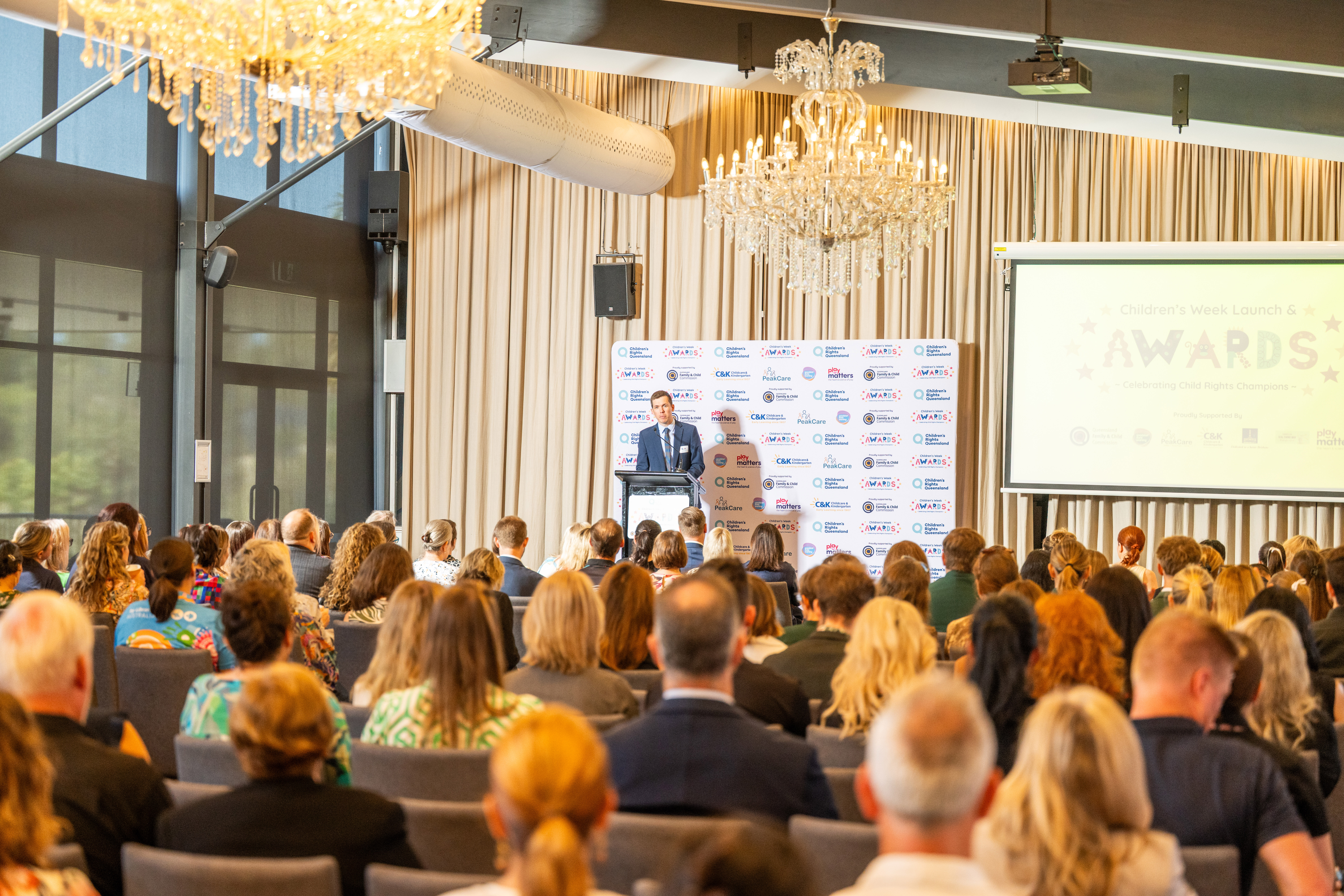 CW Launch and Awards - Room