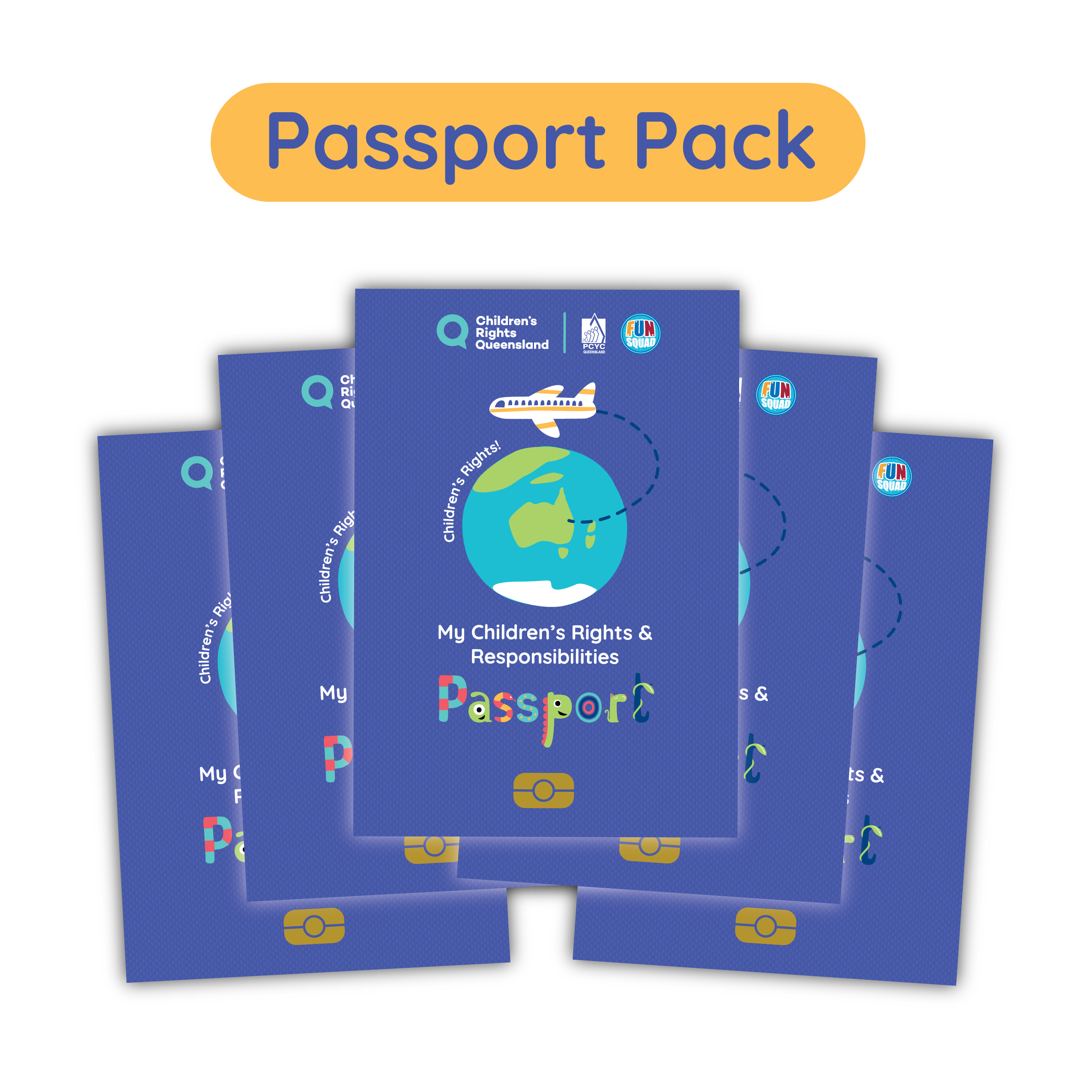 5 Pack - Children's Rights Passport