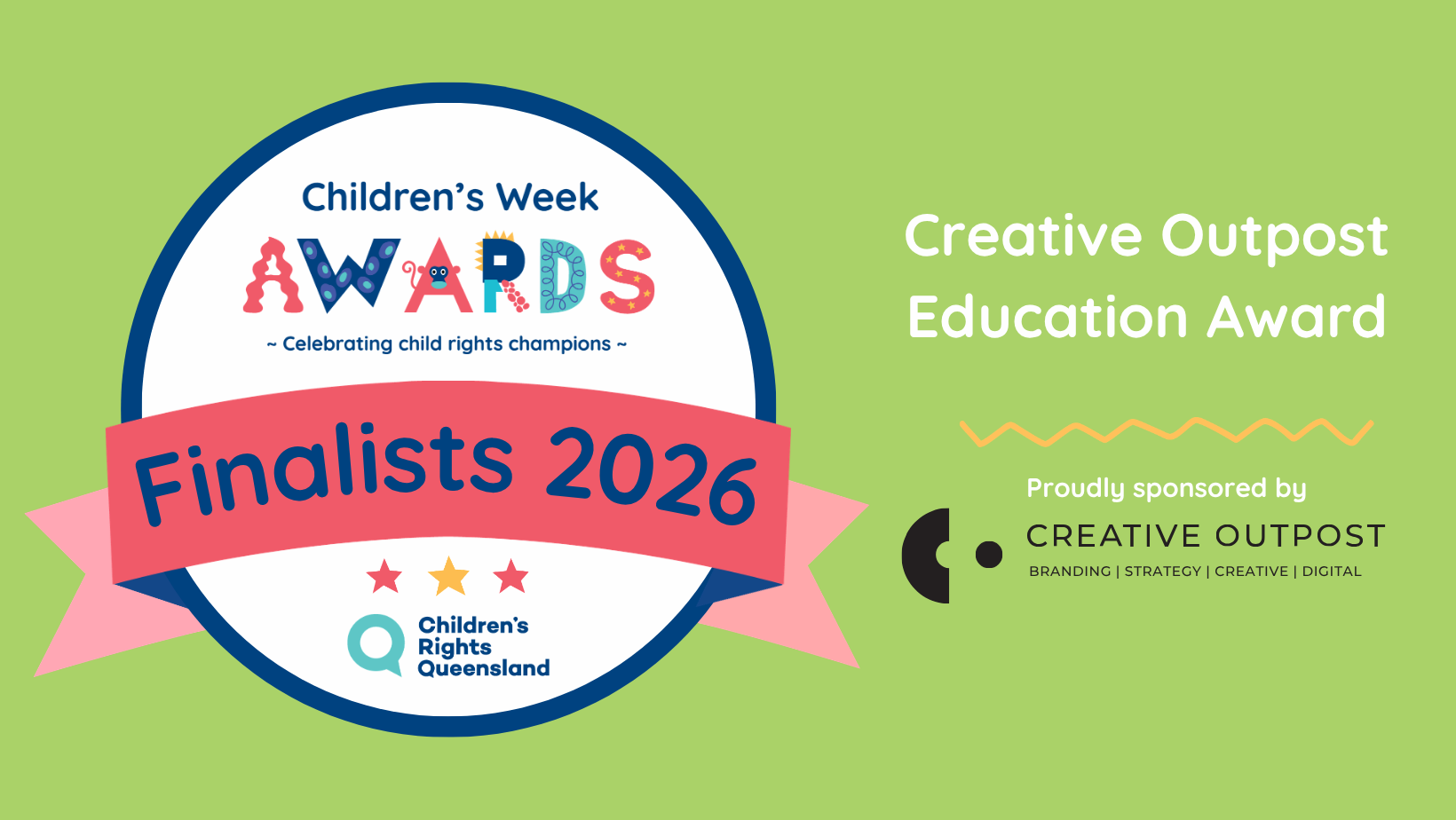 Creative Outpost Education Award Finalists Announcement