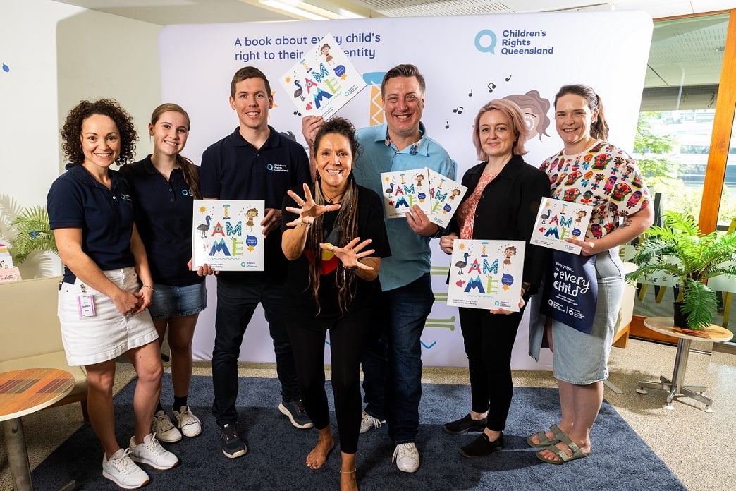 Children's Rights team and author Aunty Sharron