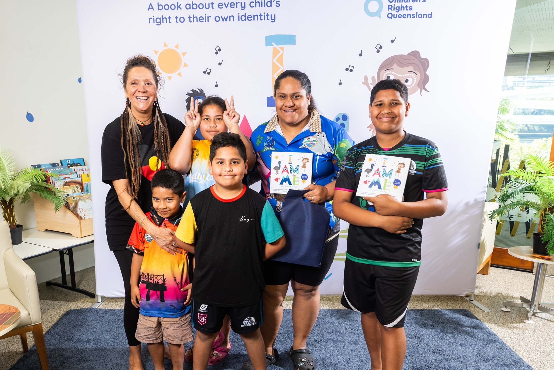 Children at I Am Me Book Launch