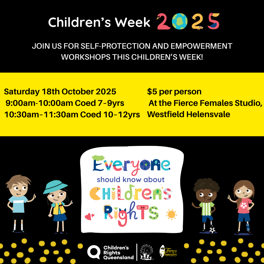 Self-Protection and Empowerment Workshop for children aged 7–12