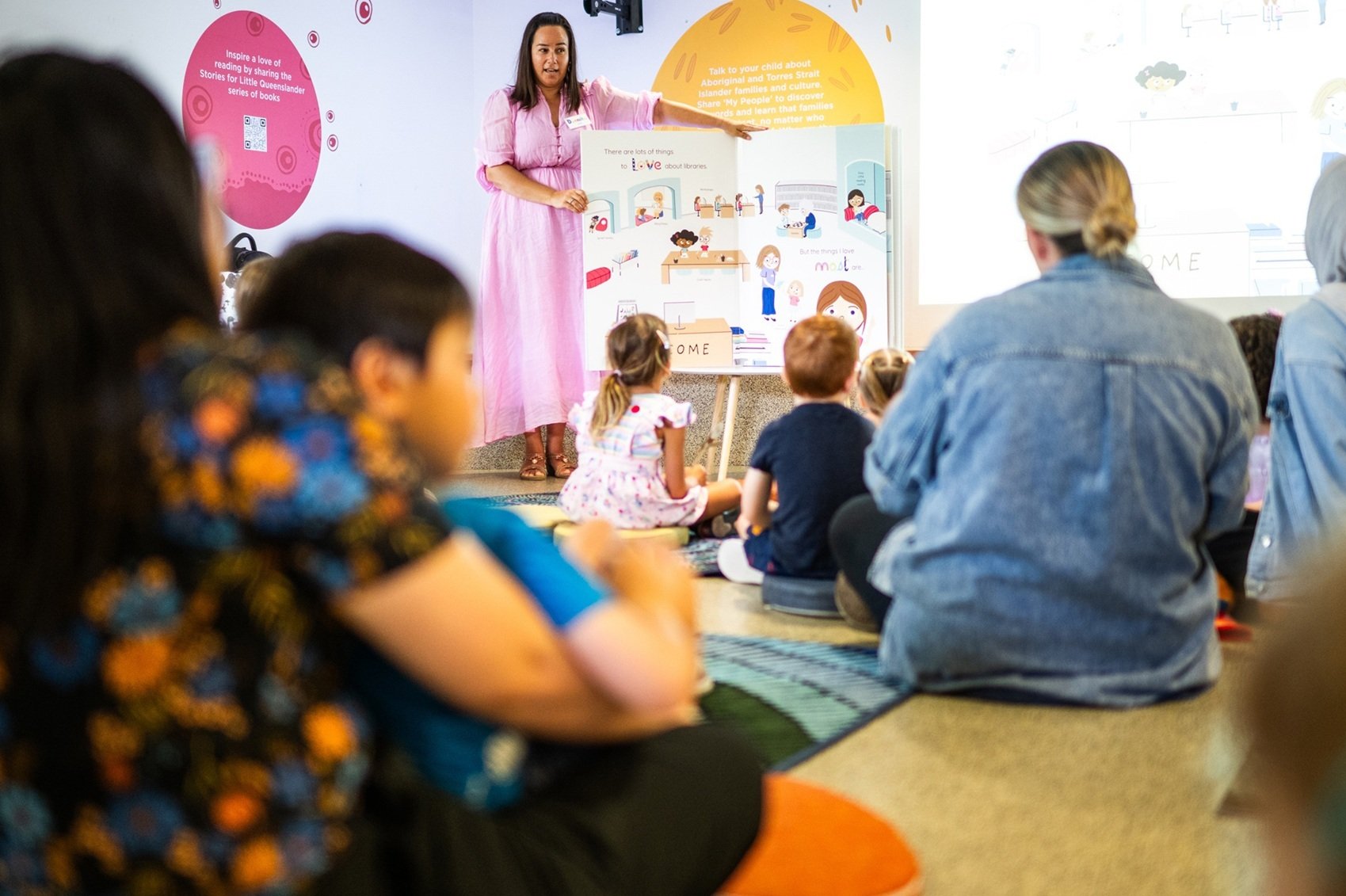 The Big Book of Rights reading session