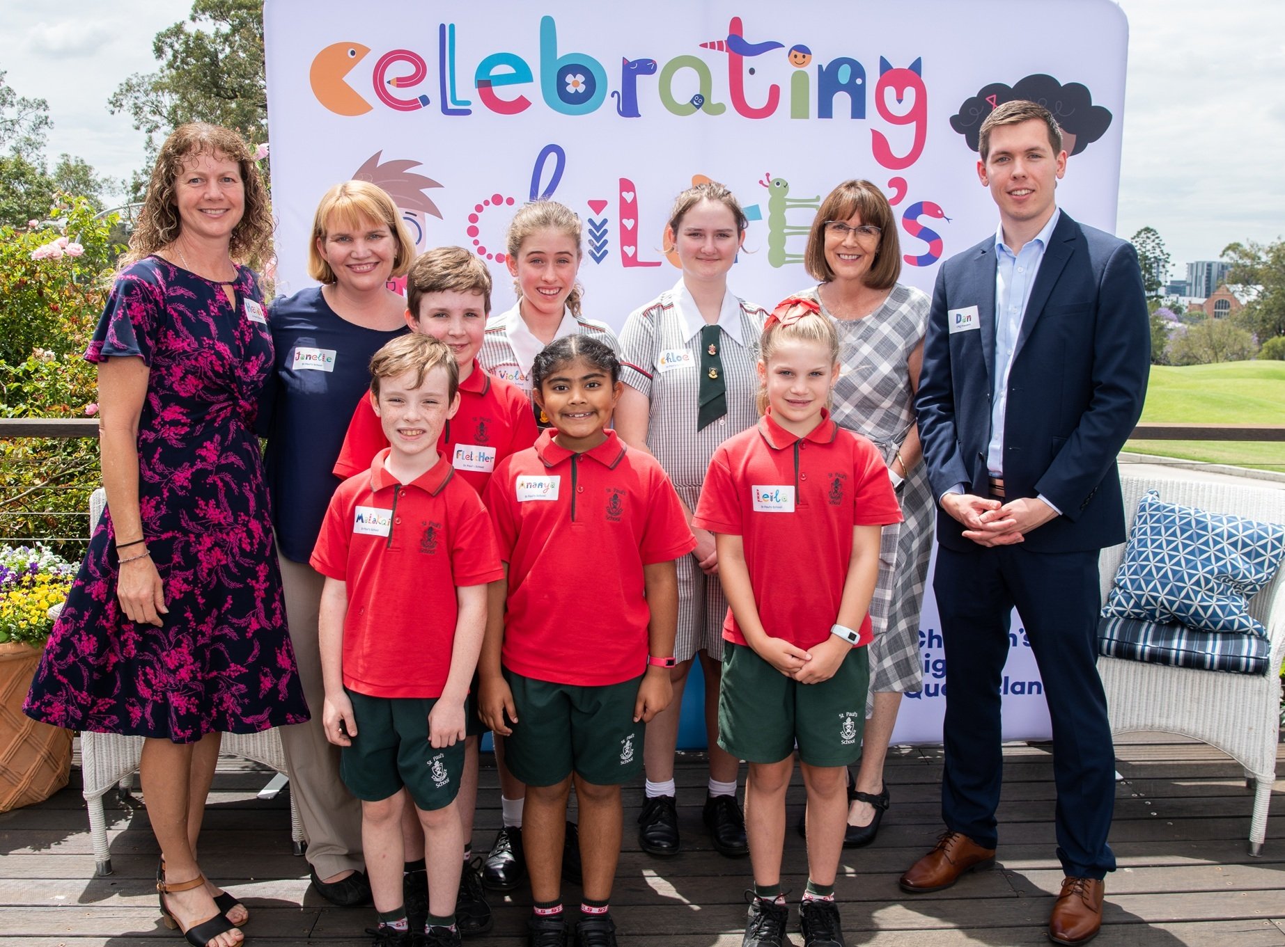 Children from St Paul's College